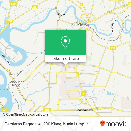 Persiaran Pegaga, 41200 Klang map