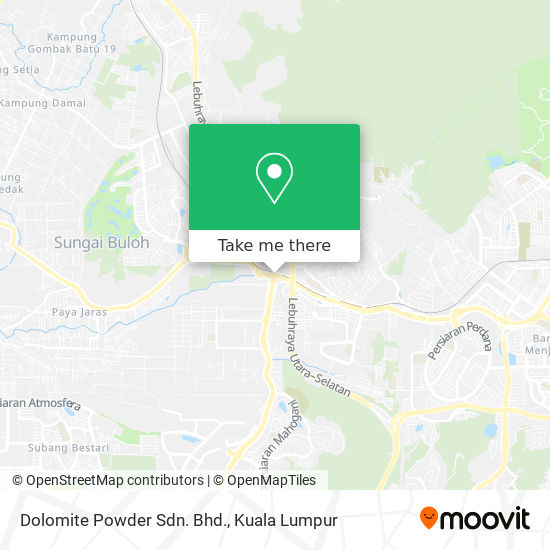 Dolomite Powder Sdn. Bhd. map