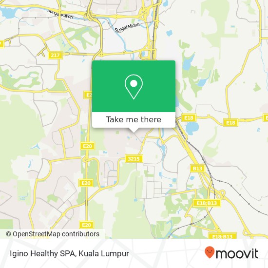Igino Healthy SPA map