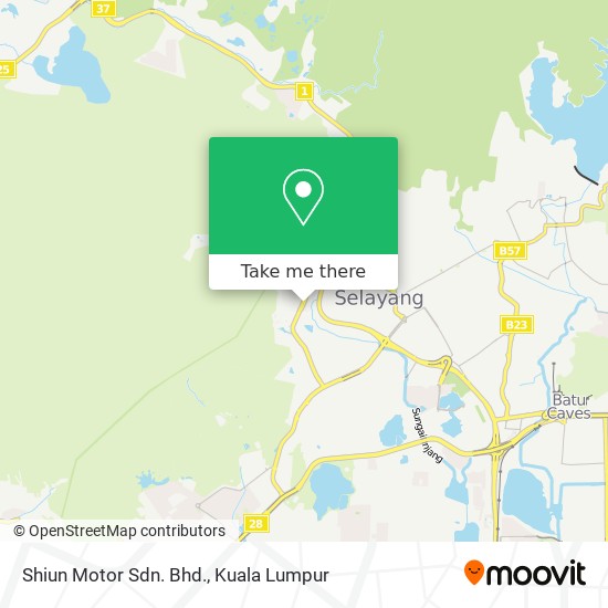 Shiun Motor Sdn. Bhd. map