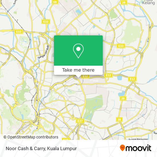 Noor Cash & Carry map