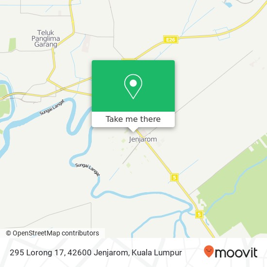 295 Lorong 17, 42600 Jenjarom map