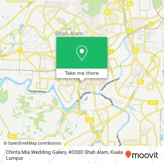 Chinta Mia Wedding Galery, 40300 Shah Alam map