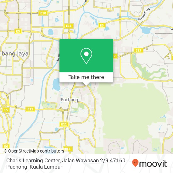 Charis Learning Center, Jalan Wawasan 2 / 9 47160 Puchong map