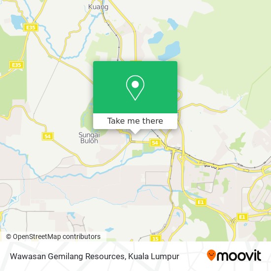 Wawasan Gemilang Resources map