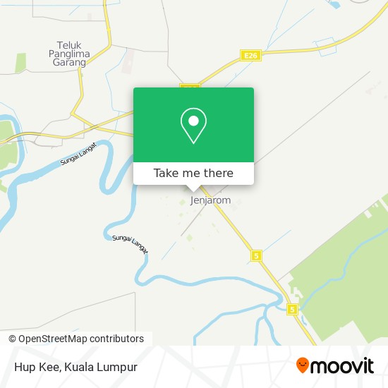 Hup Kee map