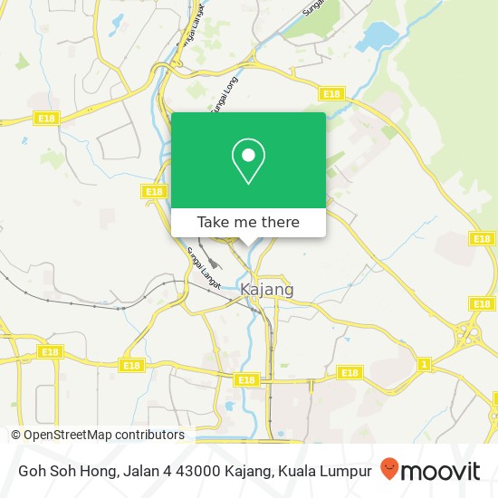Goh Soh Hong, Jalan 4 43000 Kajang map