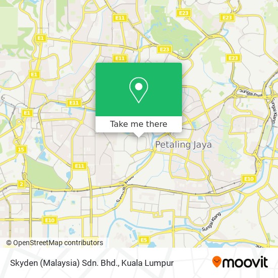 Skyden (Malaysia) Sdn. Bhd. map