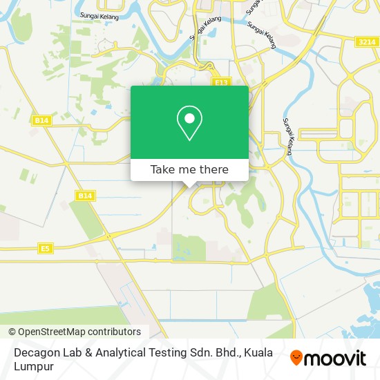 Decagon Lab & Analytical Testing Sdn. Bhd. map