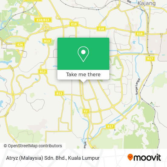 Atryz (Malaysia) Sdn. Bhd. map