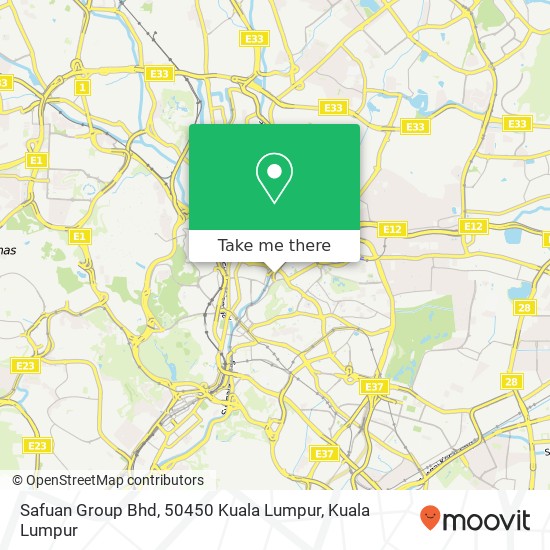 Safuan Group Bhd, 50450 Kuala Lumpur map