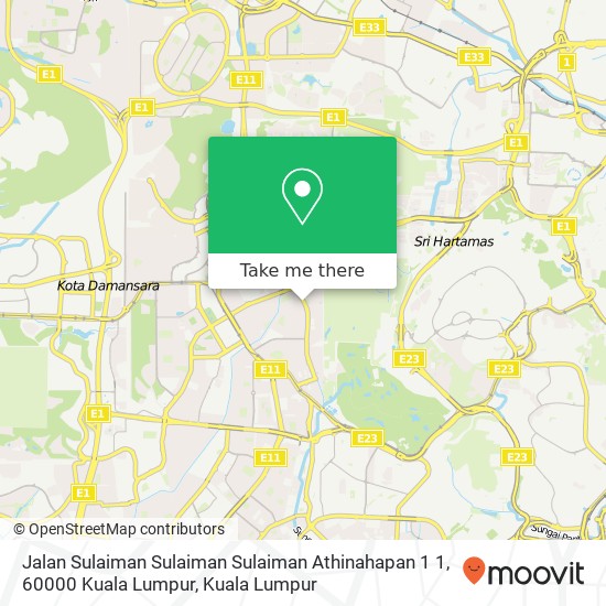 Peta Jalan Sulaiman Sulaiman Sulaiman Athinahapan 1 1, 60000 Kuala Lumpur
