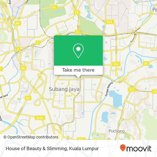 House of Beauty & Slimming map