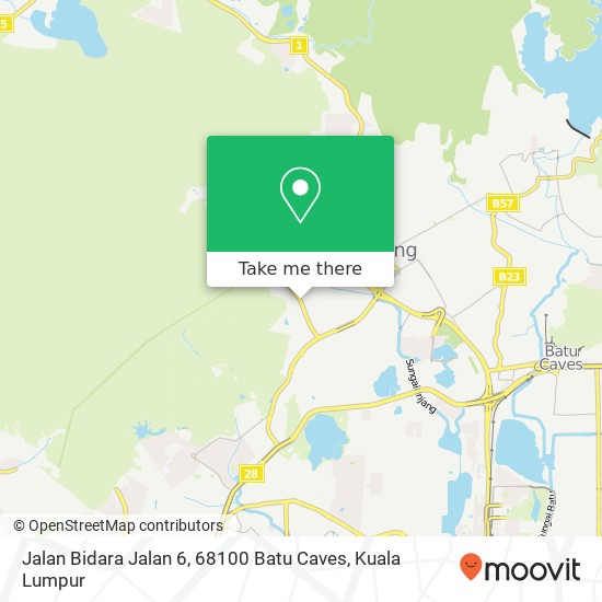 Jalan Bidara Jalan 6, 68100 Batu Caves map