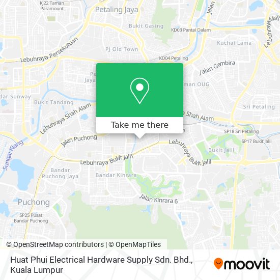 Peta Huat Phui Electrical Hardware Supply Sdn. Bhd.