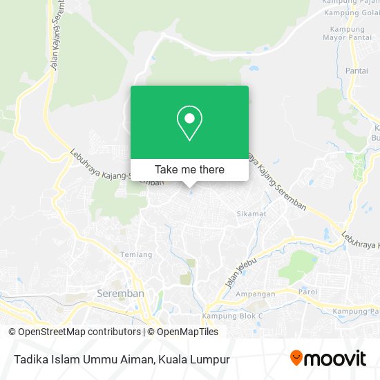 Tadika Islam Ummu Aiman map
