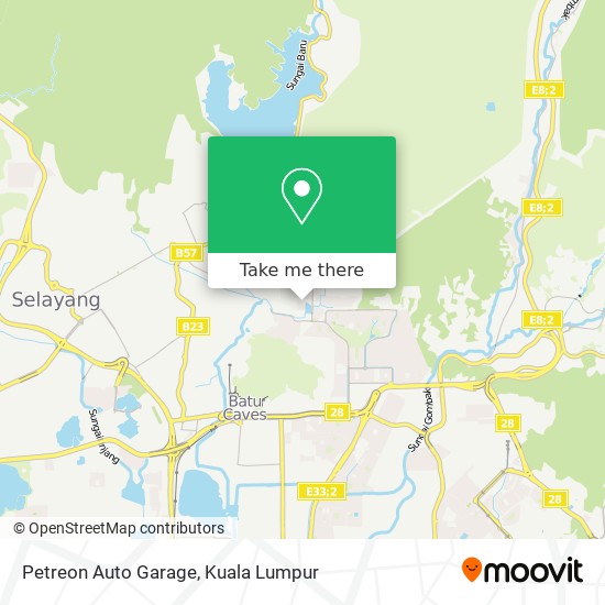 Petreon Auto Garage map