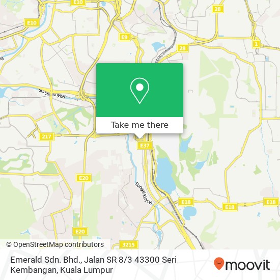 Peta Emerald Sdn. Bhd., Jalan SR 8 / 3 43300 Seri Kembangan