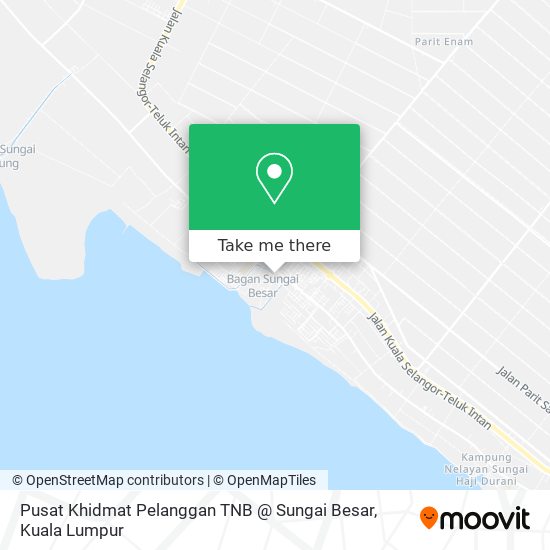 Cara Ke Pusat Khidmat Pelanggan Tnb Sungai Besar Di Sabak Bernam Menggunakan Bis