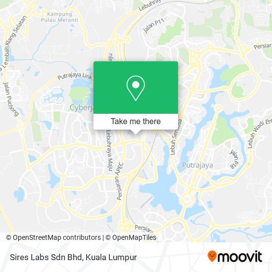 Sires Labs Sdn Bhd map