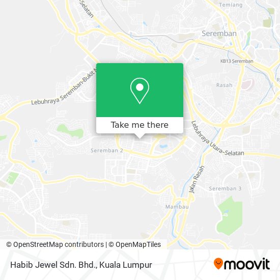 Habib Jewel Sdn. Bhd. map