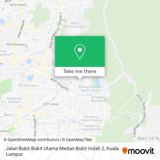 Peta Jalan Bukit Bukit Utama Medan Bukit Indah 2