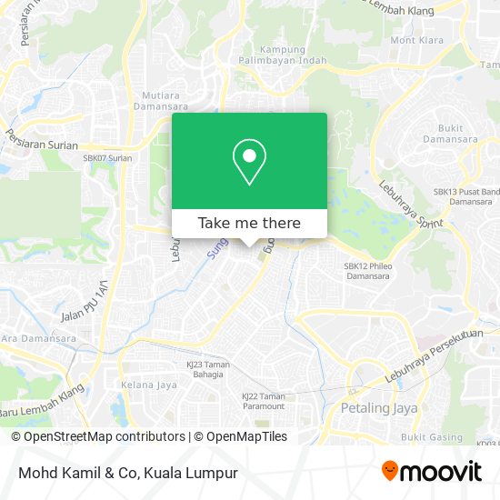 Peta Mohd Kamil & Co