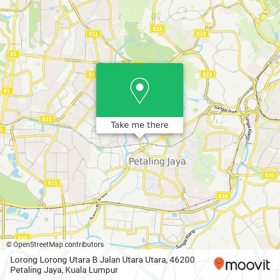 Lorong Lorong Utara B Jalan Utara Utara, 46200 Petaling Jaya map