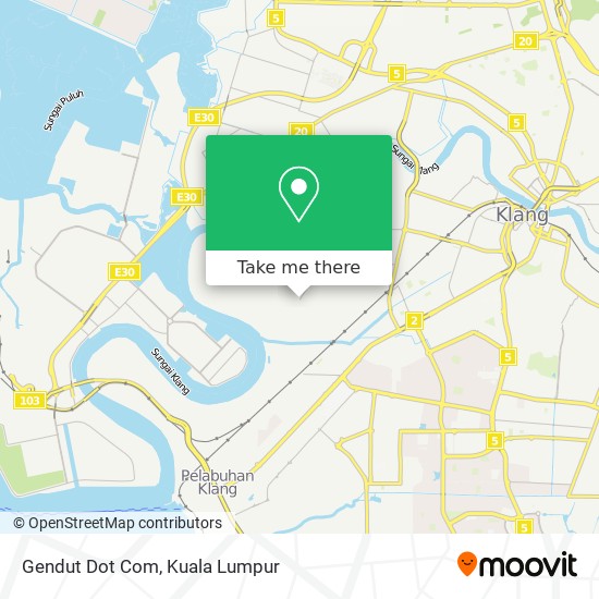 Gendut Dot Com map
