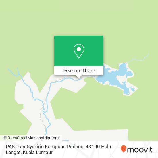 PASTI as-Syakirin Kampung Padang, 43100 Hulu Langat map