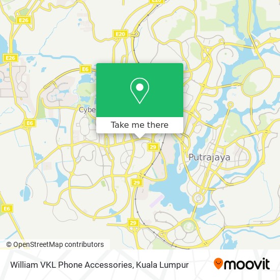 William VKL Phone Accessories map