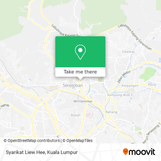 Syarikat Liew Hee map