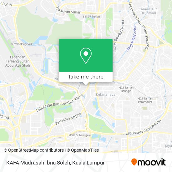 Peta KAFA Madrasah Ibnu Soleh