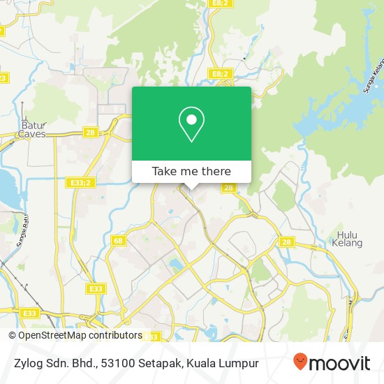 Zylog Sdn. Bhd., 53100 Setapak map