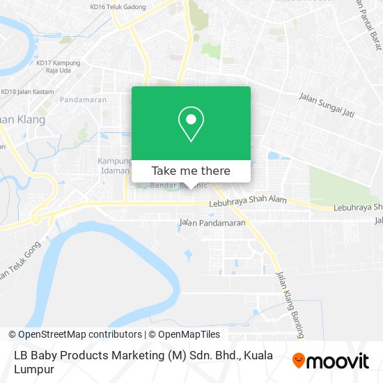 Peta LB Baby Products Marketing (M) Sdn. Bhd.
