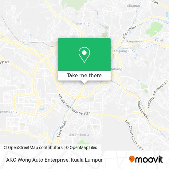AKC Wong Auto Enterprise map