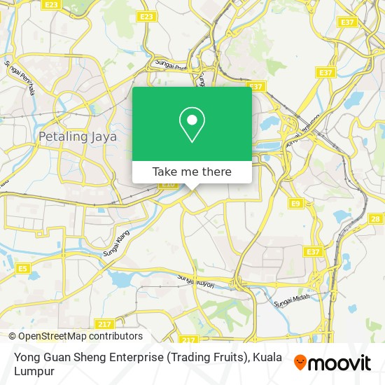 Yong Guan Sheng Enterprise (Trading Fruits) map