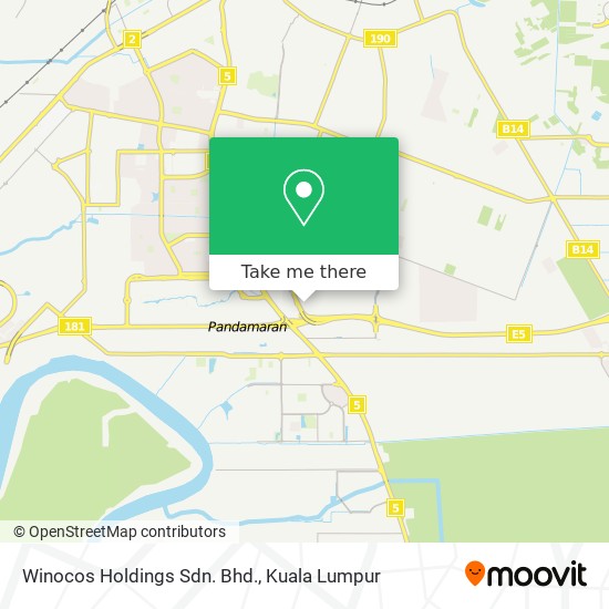 Winocos Holdings Sdn. Bhd. map