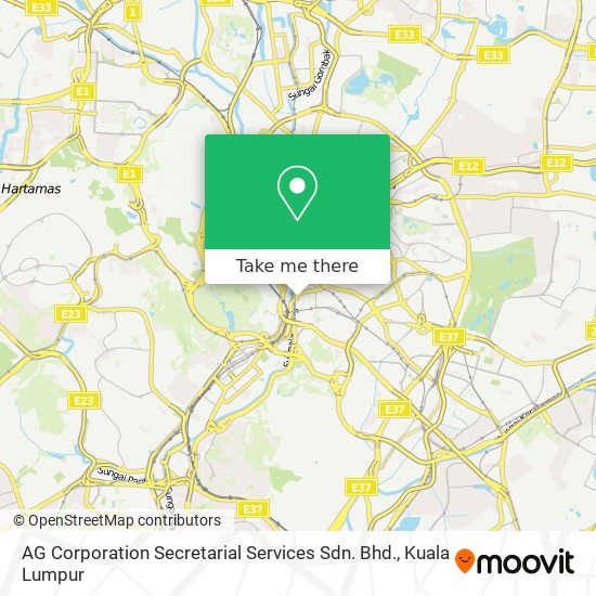 AG Corporation Secretarial Services Sdn. Bhd. map