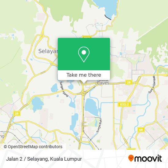 Jalan 2 / Selayang map