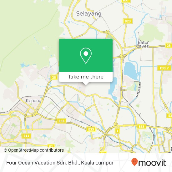 Four Ocean Vacation Sdn. Bhd. map