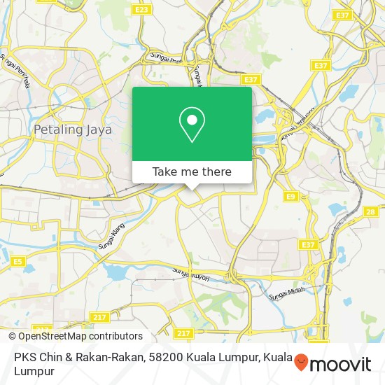 PKS Chin & Rakan-Rakan, 58200 Kuala Lumpur map