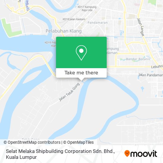 Peta Selat Melaka Shipbuilding Corporation Sdn. Bhd.