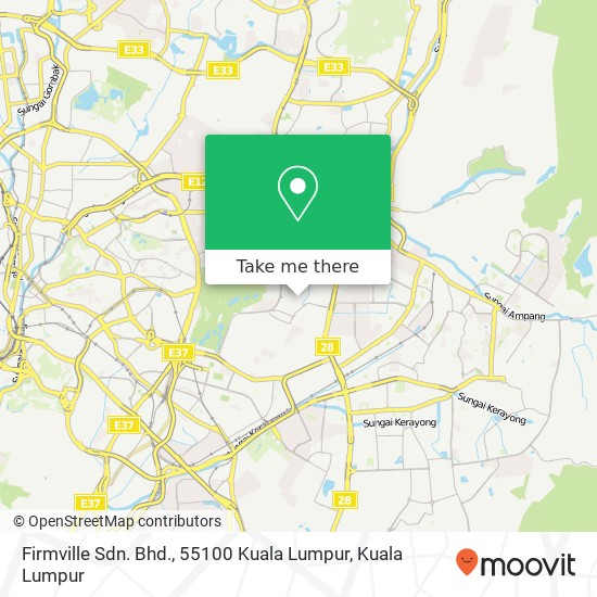 Firmville Sdn. Bhd., 55100 Kuala Lumpur map
