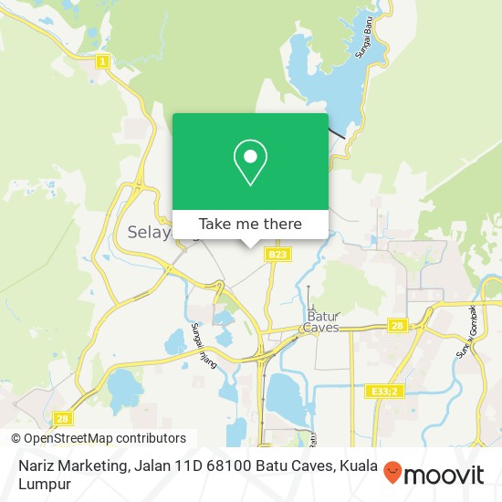 Nariz Marketing, Jalan 11D 68100 Batu Caves map