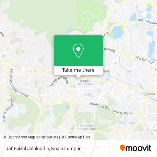 Jaf Faizal Jalaluddin map