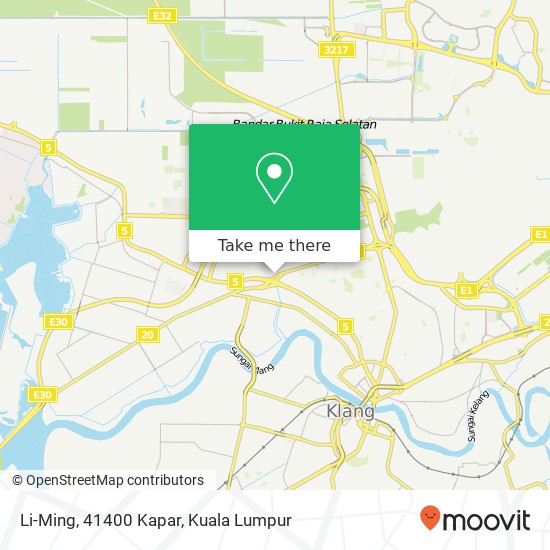 Li-Ming, 41400 Kapar map