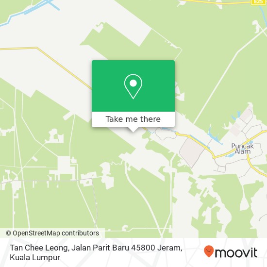Tan Chee Leong, Jalan Parit Baru 45800 Jeram map