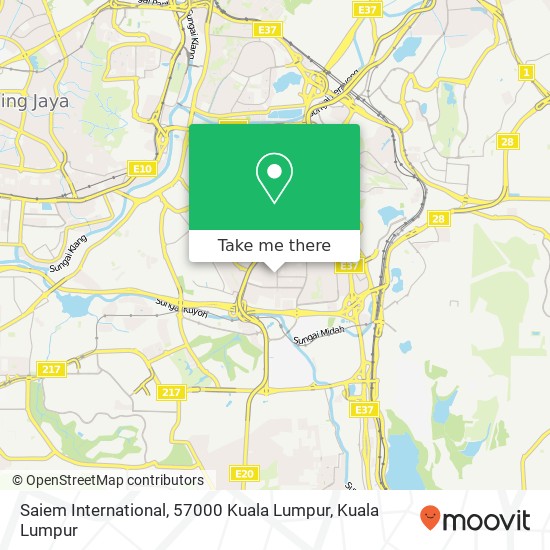 Saiem International, 57000 Kuala Lumpur map