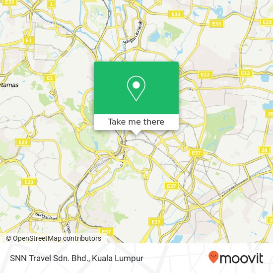 SNN Travel Sdn. Bhd. map